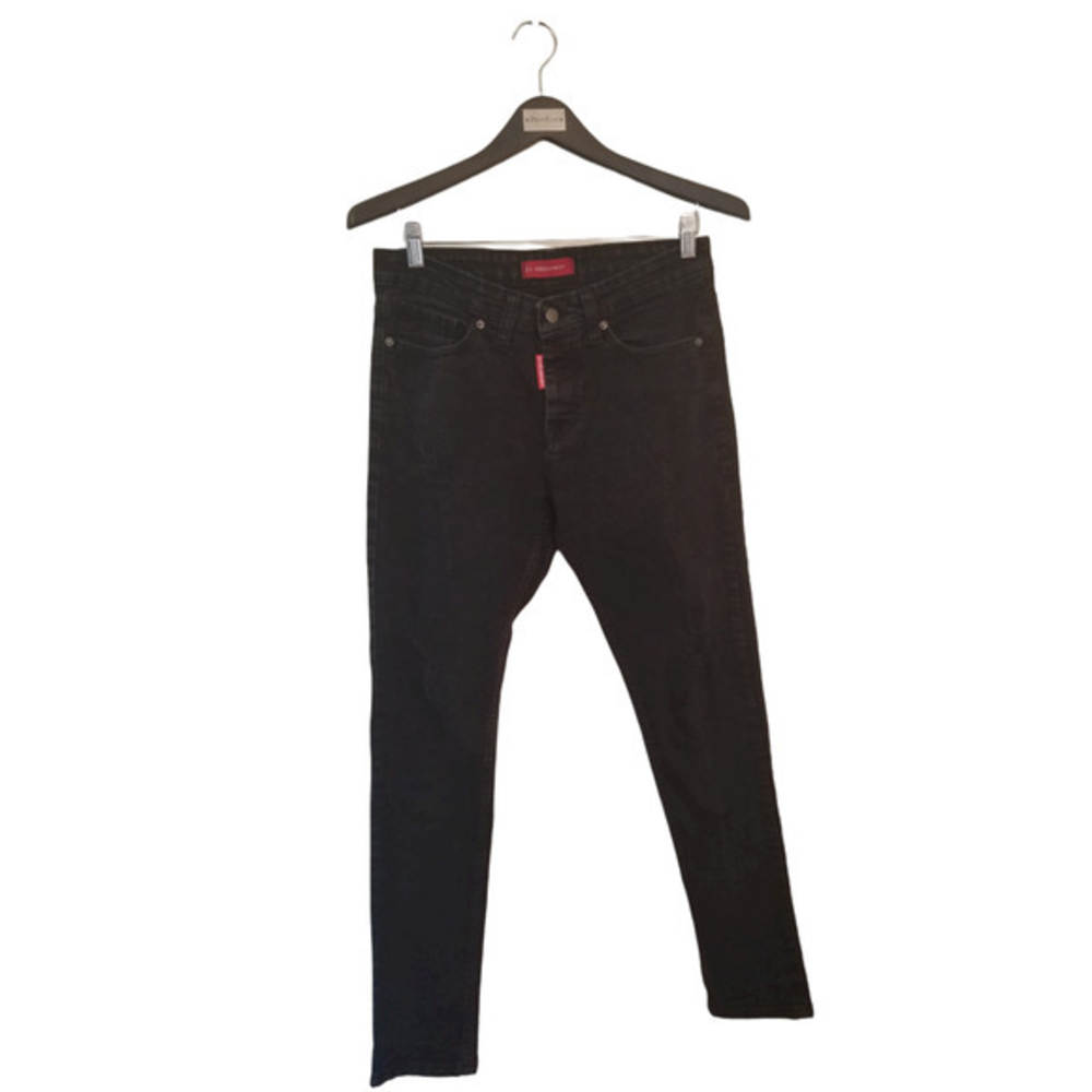 DSQUARED2 Men's Black‎ Jeans Distressed Size EU 32 US 30, Inseam 29 in